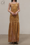 MUTEDANCE suspender long skirt MD24SS28 PM113